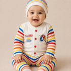 Newborn Baby 3-Piece Outfit Set – Billiard Theme Baby Clothes Set