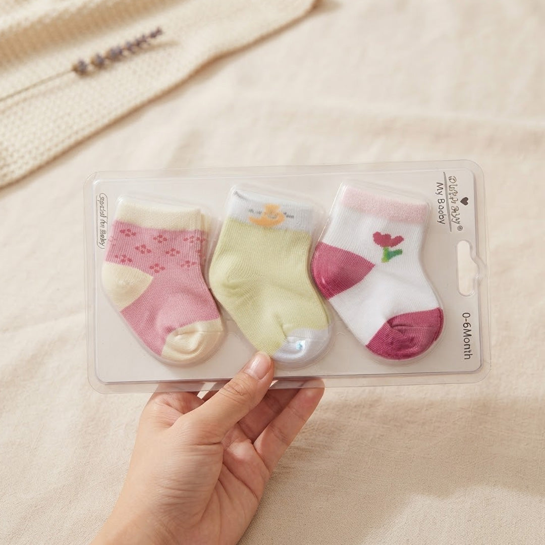 Pretty Baby Socks – Yellow