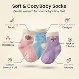 Pretty Baby Socks – Sky Blue