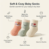 Pretty Baby Socks – Sage Green