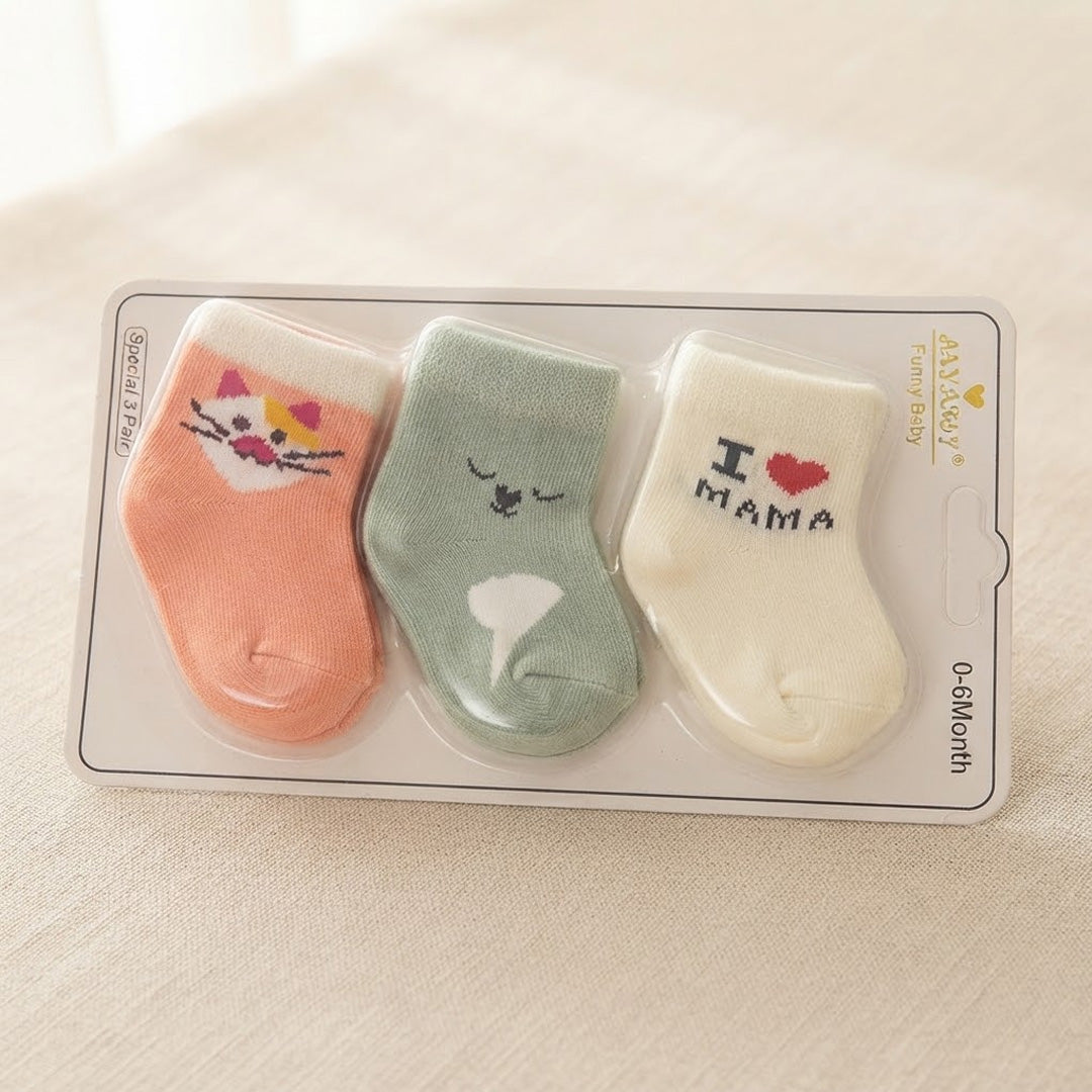 Pretty Baby Socks – Sage Green