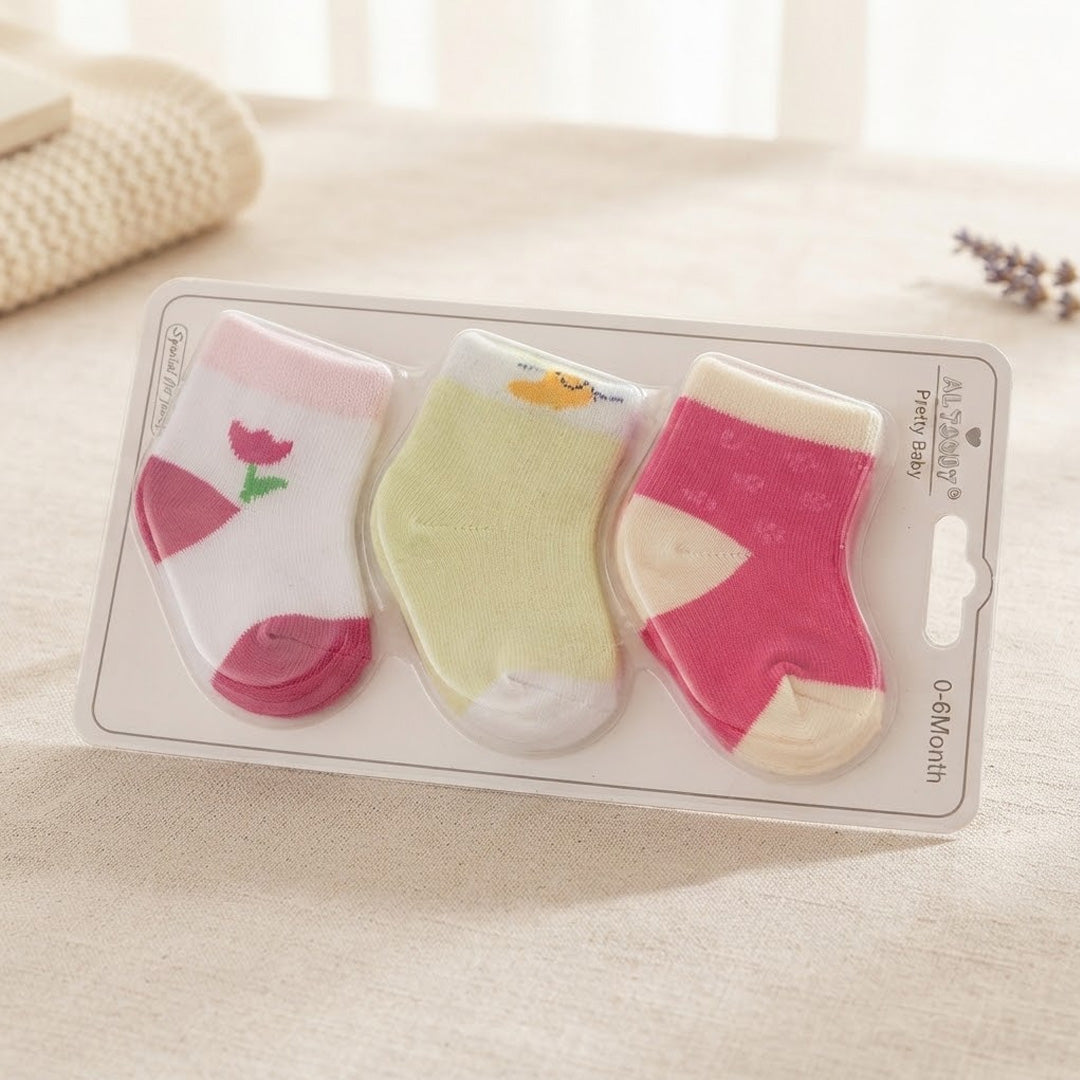 Pretty Baby Socks – Pink
