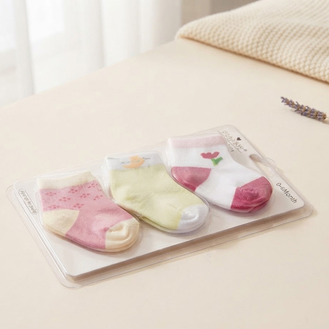 Pretty Baby Socks – Yellow
