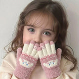Soft & Warm Baby Winter Gloves – Cute Cloud Design Stretchy Mittens