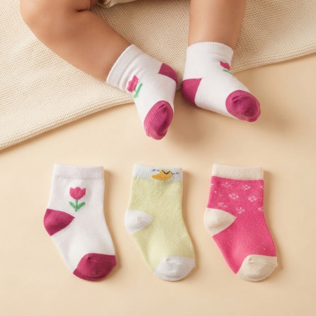 Pretty Baby Socks – Pink