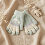 Soft & Warm Baby Winter Gloves – Cute Cloud Design Stretchy Mittens