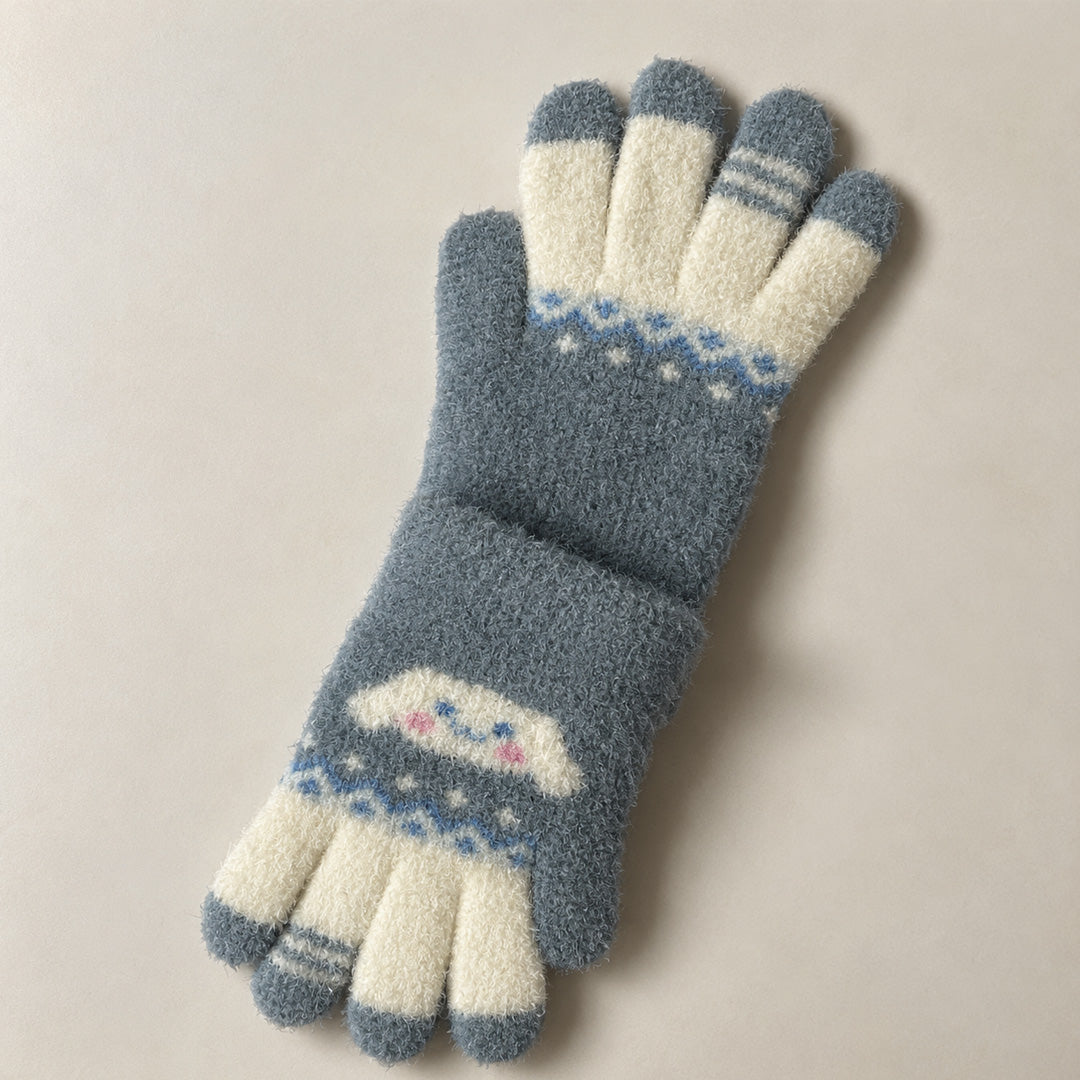 Soft & Warm Baby Winter Gloves – Cute Cloud Design Stretchy Mittens