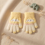 Soft & Warm Baby Winter Gloves – Cute Cloud Design Stretchy Mittens