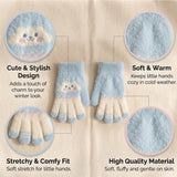 Soft & Warm Baby Winter Gloves – Cute Cloud Design Stretchy Mittens