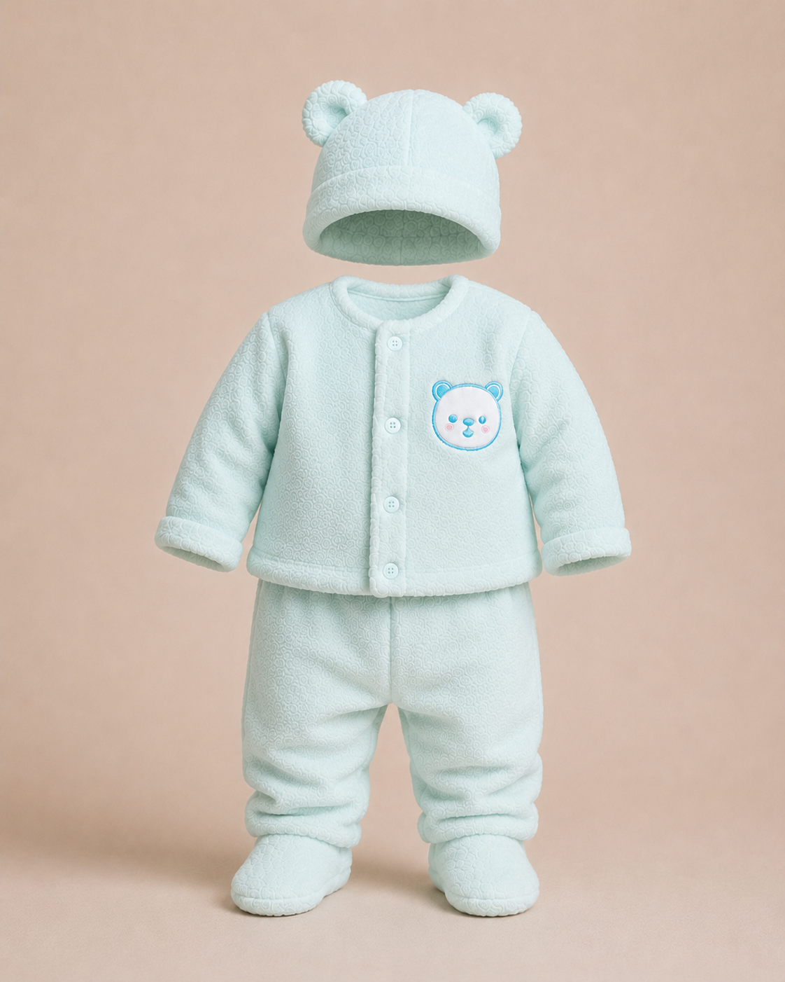 Baby Winter 7-Piece Polar Fleece Set