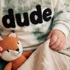 Baby Boys' 2-Piece Outfit Set: Brown Tie-Dye Long-Sleeve T-Shirt & Jogger Pants