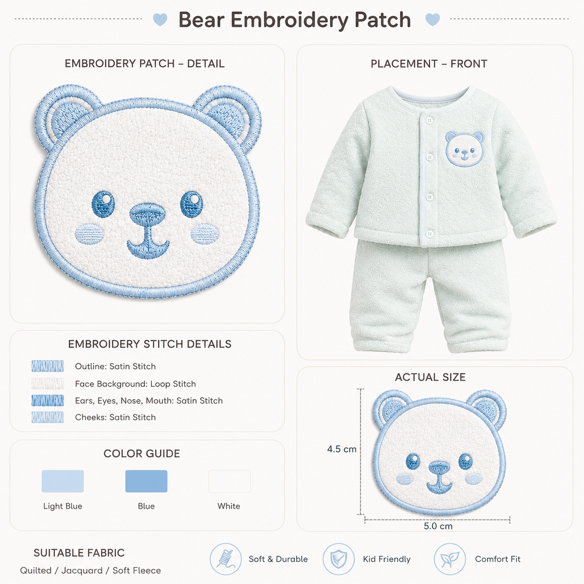 Baby Winter 7-Piece Polar Fleece Set