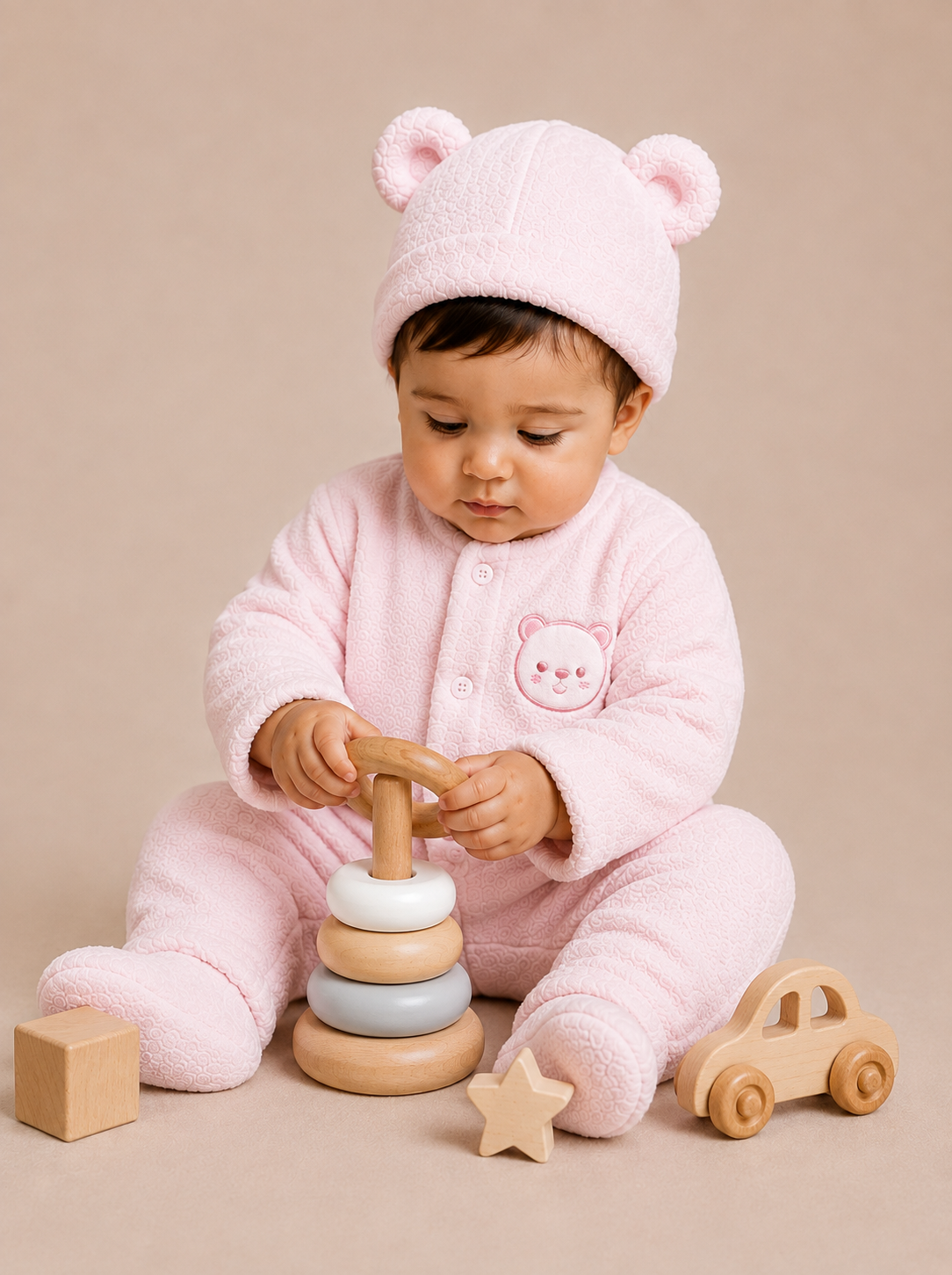 Baby Winter 7-Piece Polar Fleece Set