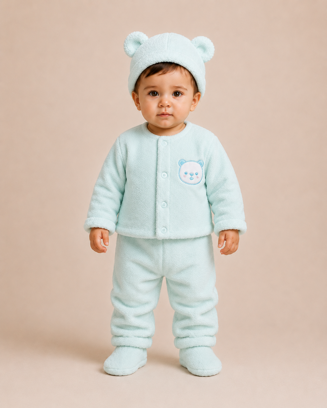 Baby Winter 7-Piece Polar Fleece Set