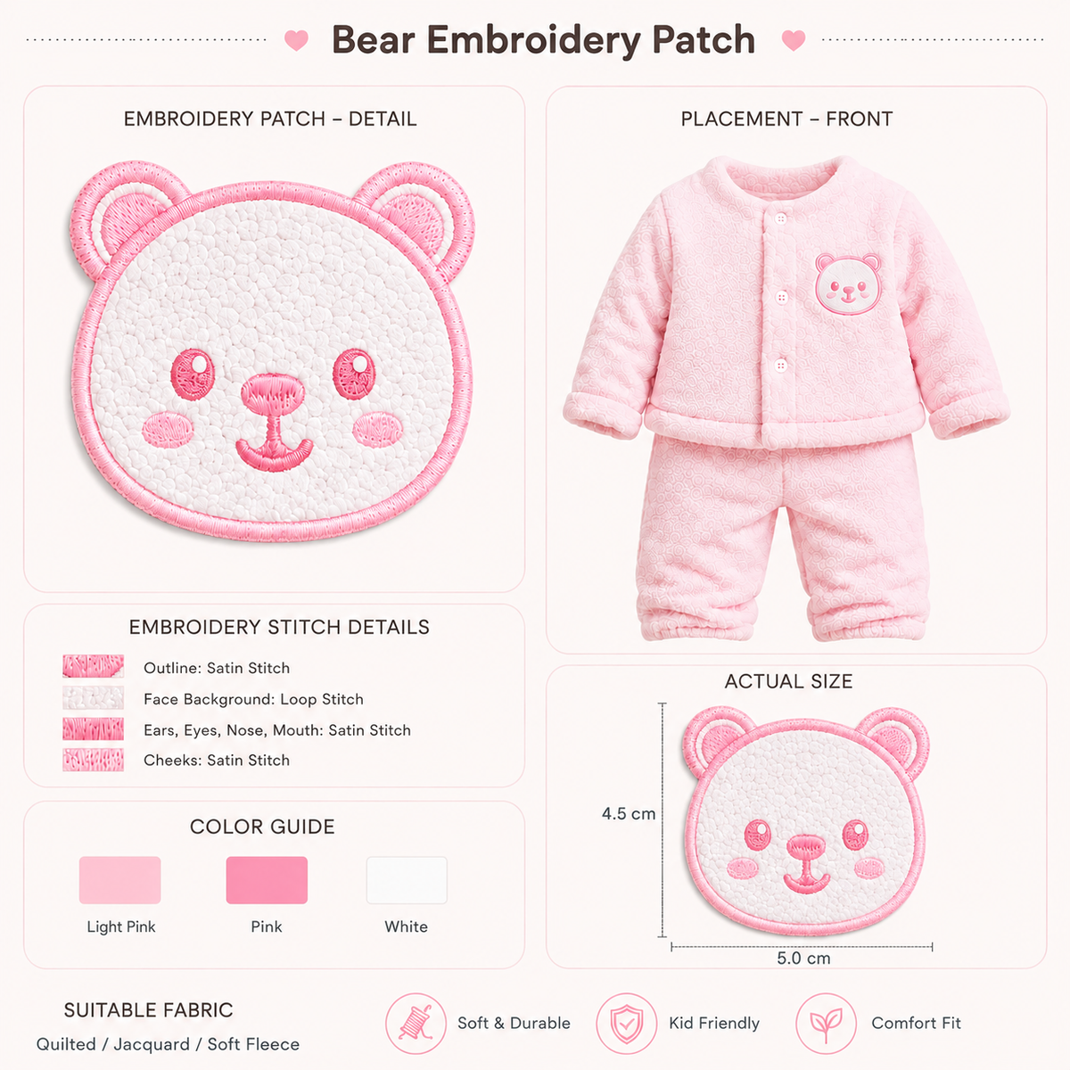 Baby Winter 7-Piece Polar Fleece Set